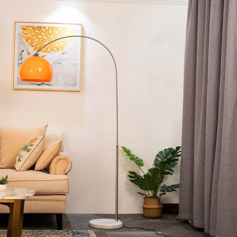 Floor Lamp Arched - Minimalistische luxe mini-boog verstelbare metalen vloerlamp