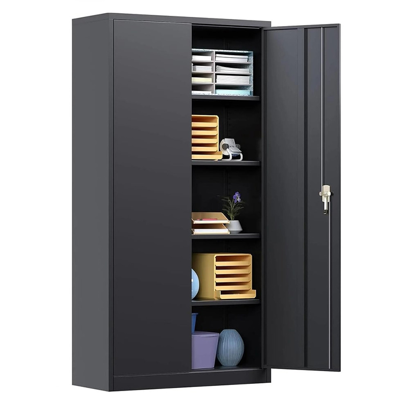 Office Storage Cabinet - # Stalen afsluitbare archiefkast met sleutelslot,