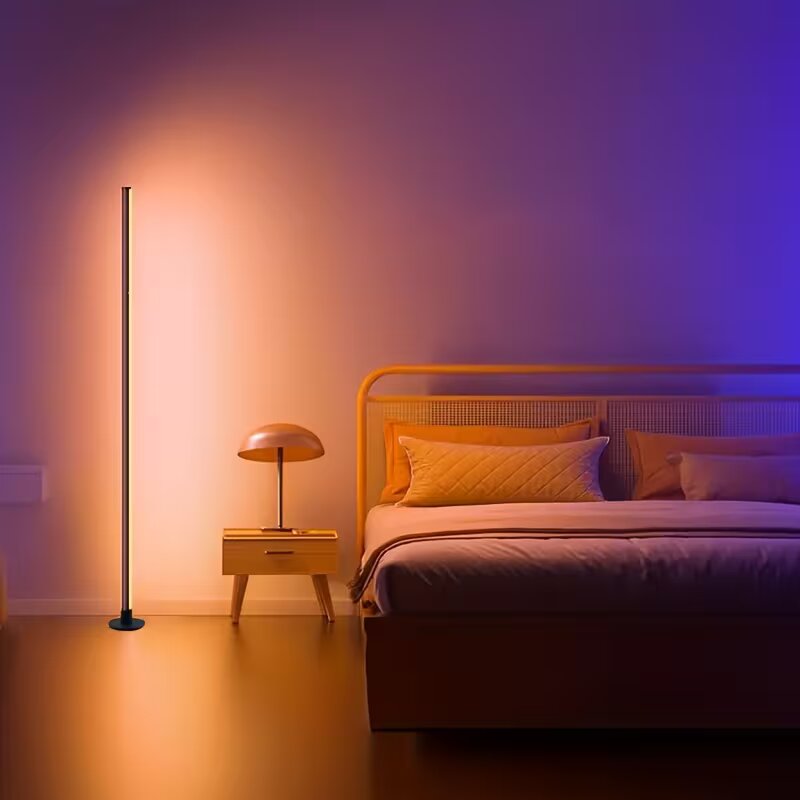 Floor Lamp Arched - RGBIC LED Hoeklamp voor op de
