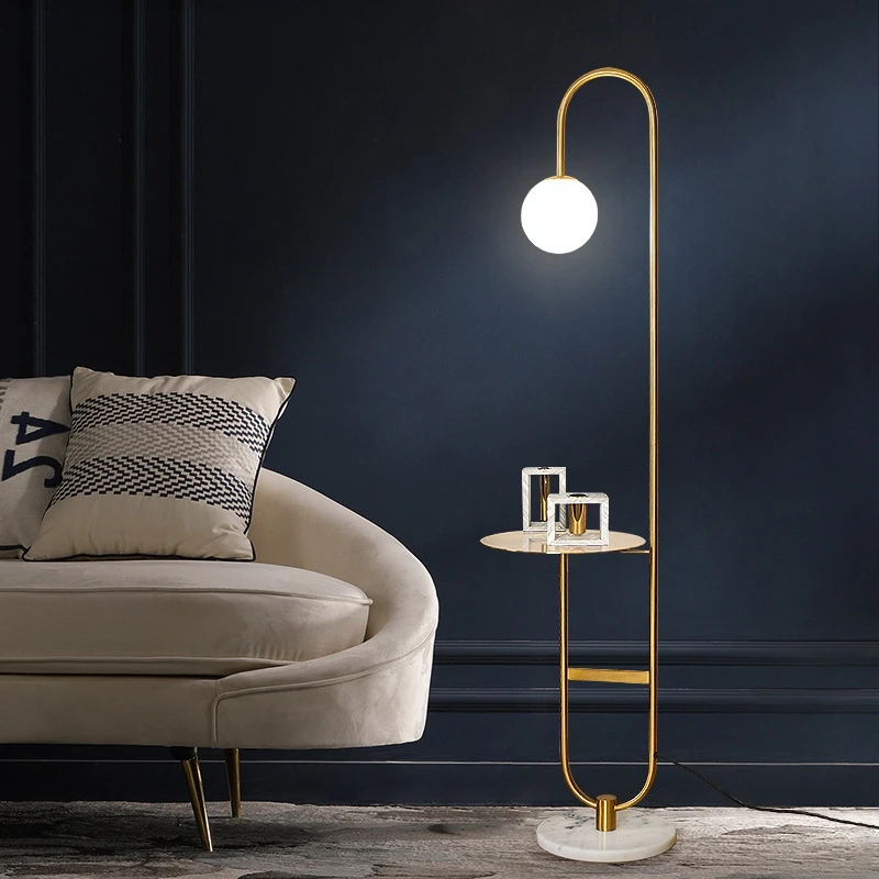 Moderne Led Vloerlamp Goud Zwa - Floor Lamp Arched recensie en prijs