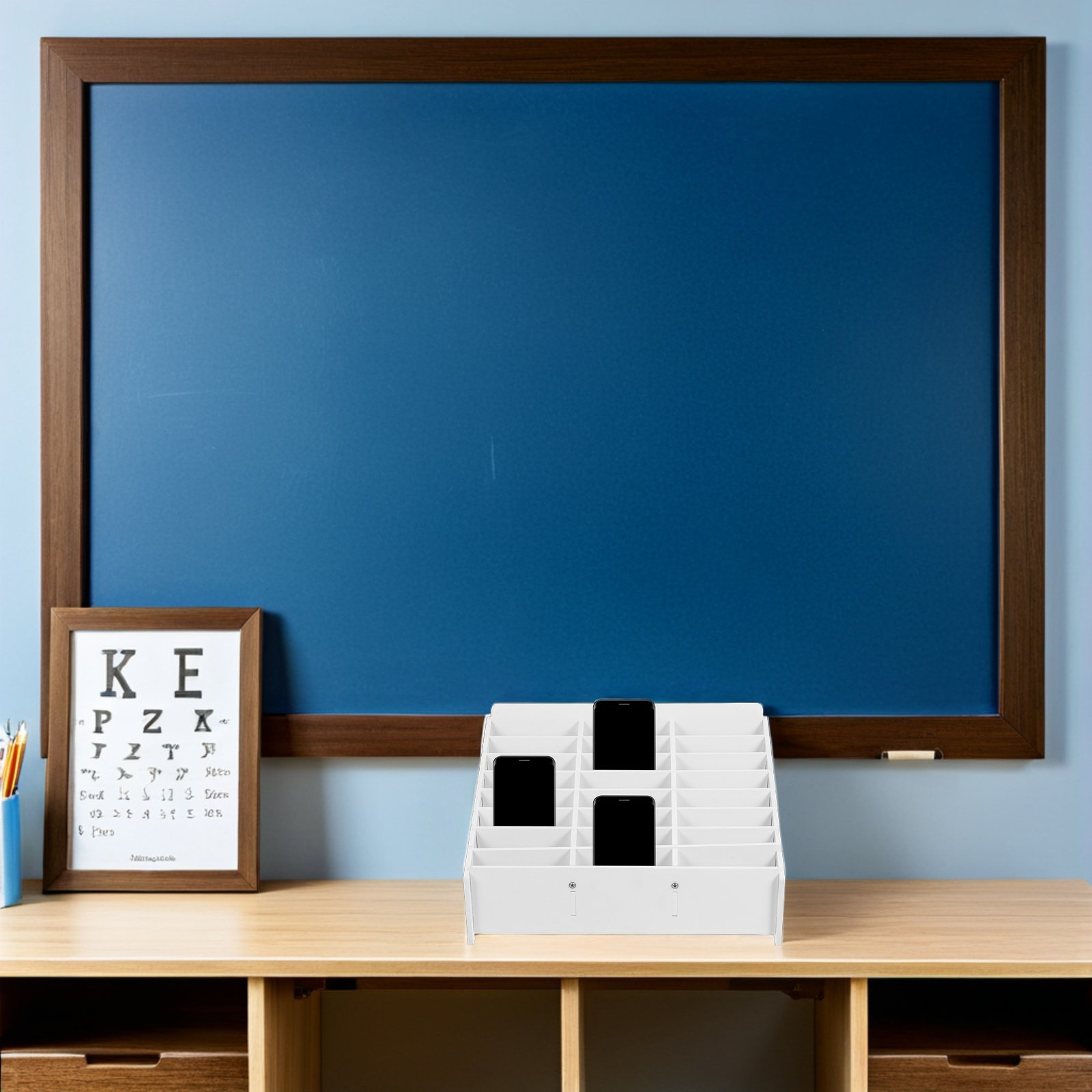Desktop Telefoon Organizer Box - Office Storage Cabinet recensie en prijs