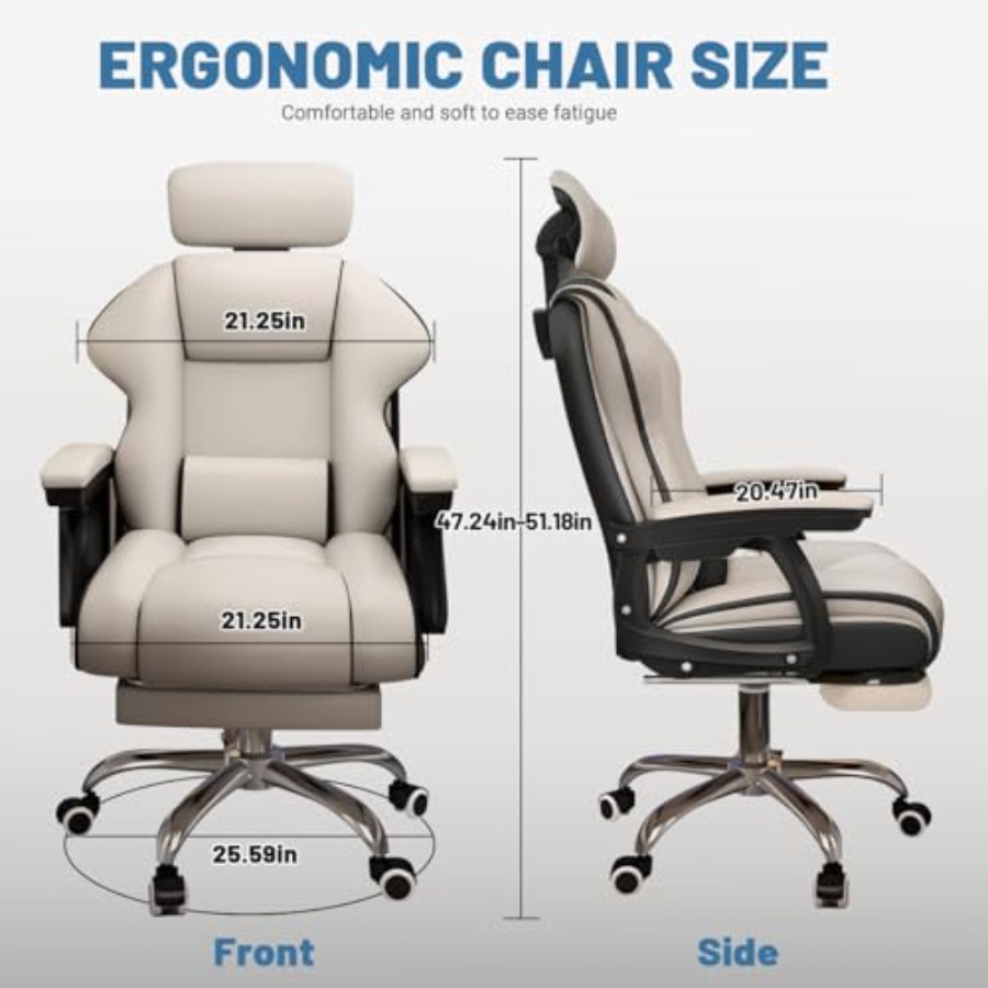 Bureaustoel voor thuiskantoor: - Office Footrest Cushion recensie en prijs