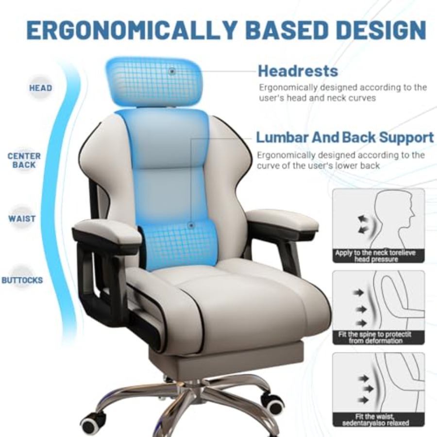Bureaustoel voor thuiskantoor: - Office Footrest Cushion recensie en prijs