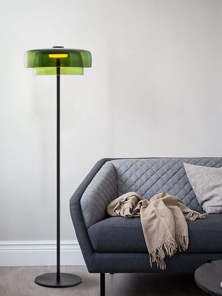 Nordic Luxury Glass Oranje Gro - Floor Lamp Arched recensie en prijs