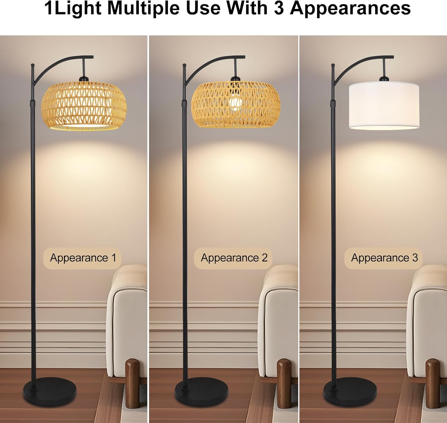 Arc vloerlampen voor de woonka - Floor Lamp Arched recensie en prijs