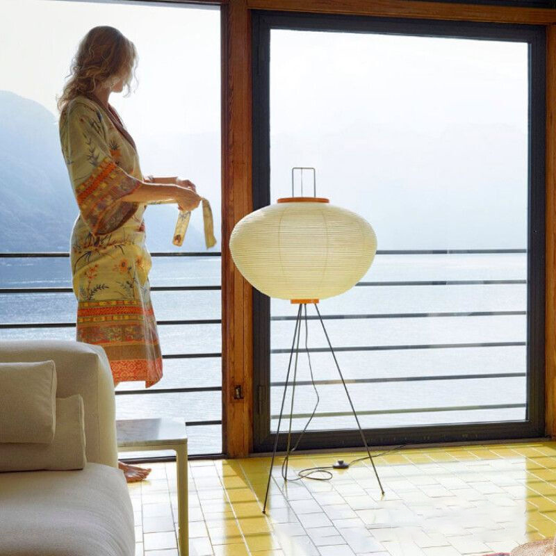 Japanse Noguchi Akari Rijstpap - Floor Lamp Arched recensie en prijs