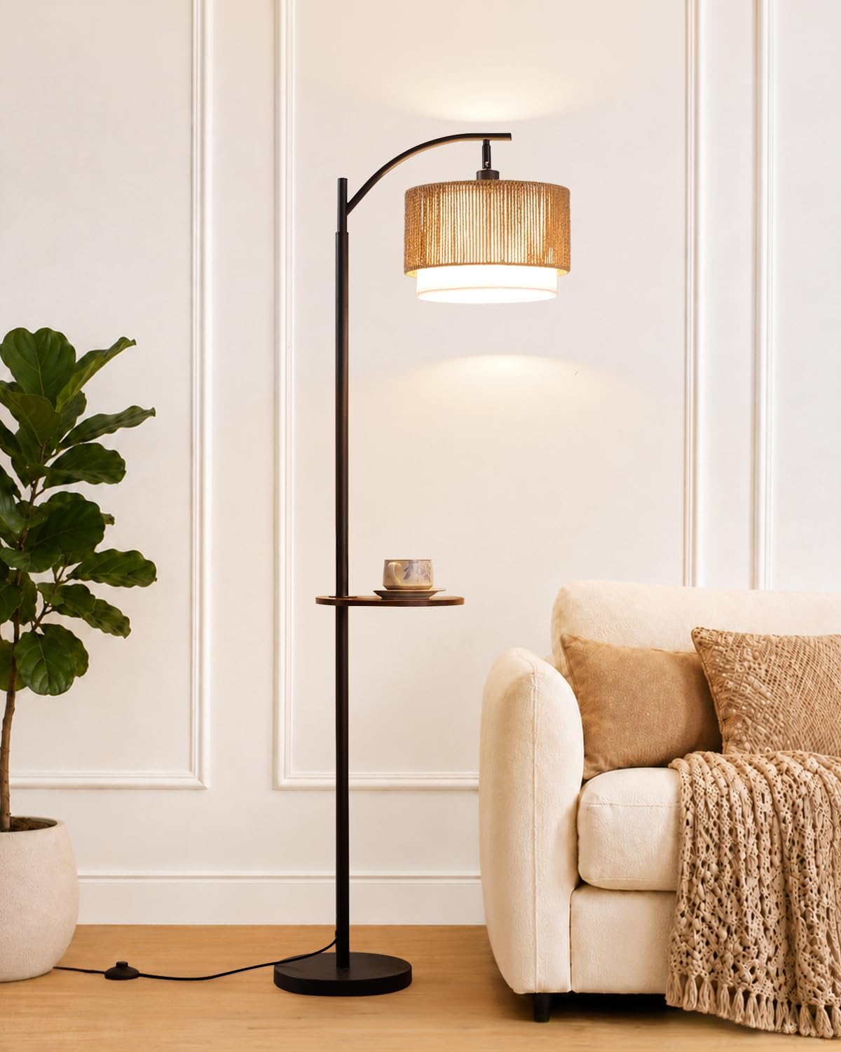 Arc-vloerlamp in boho-stijl, g - Floor Lamp Arched recensie en prijs