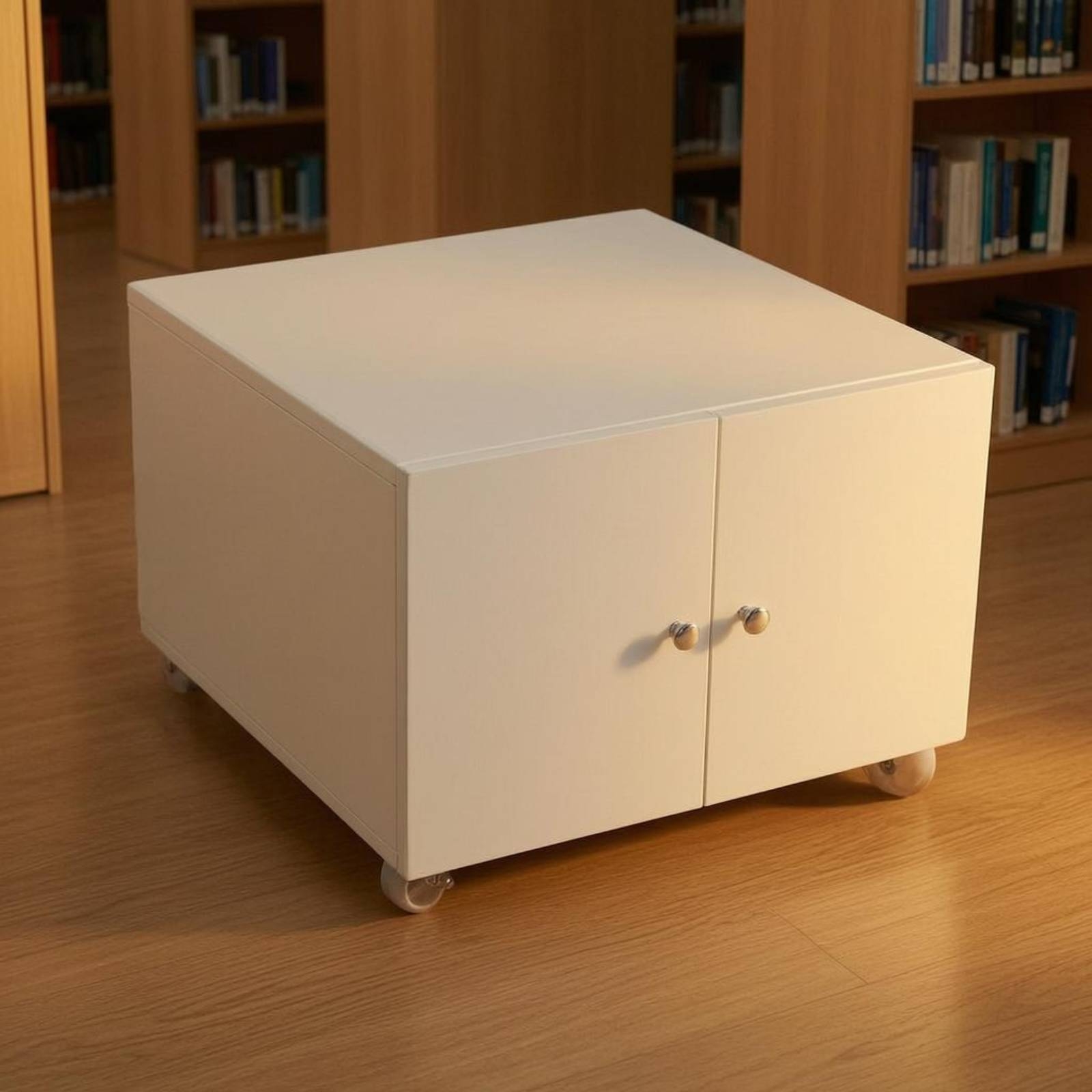 Staal kantoor kast met wielen, - Office Storage Cabinet recensie en prijs