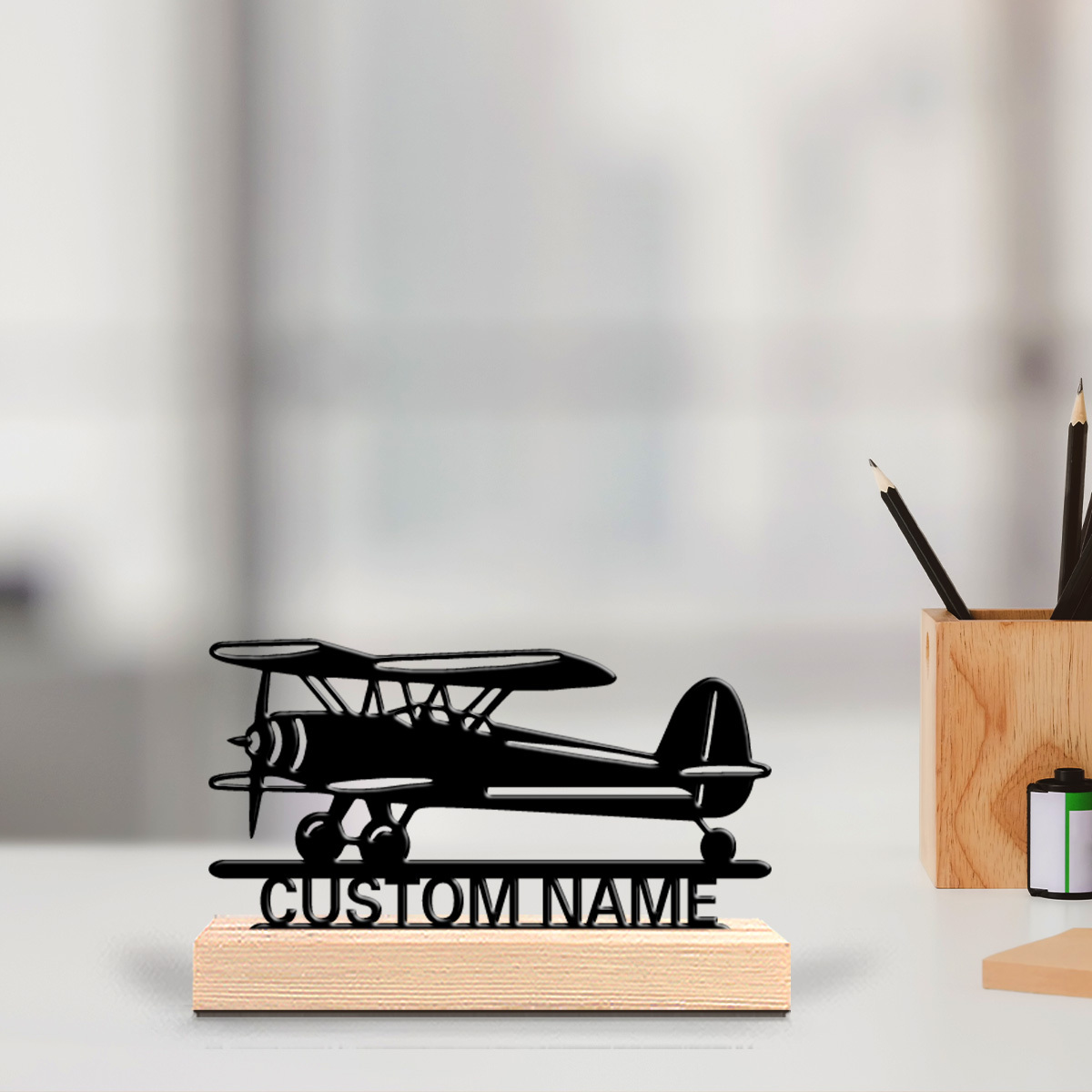 Gepersonaliseerd metalen zweef - Office Furniture Names recensie en prijs
